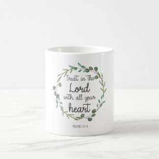 Bibel Verse Tasse Vertrauen in den Herrn