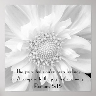 Bibel-Versermutigung Römer-8:18plakat Poster