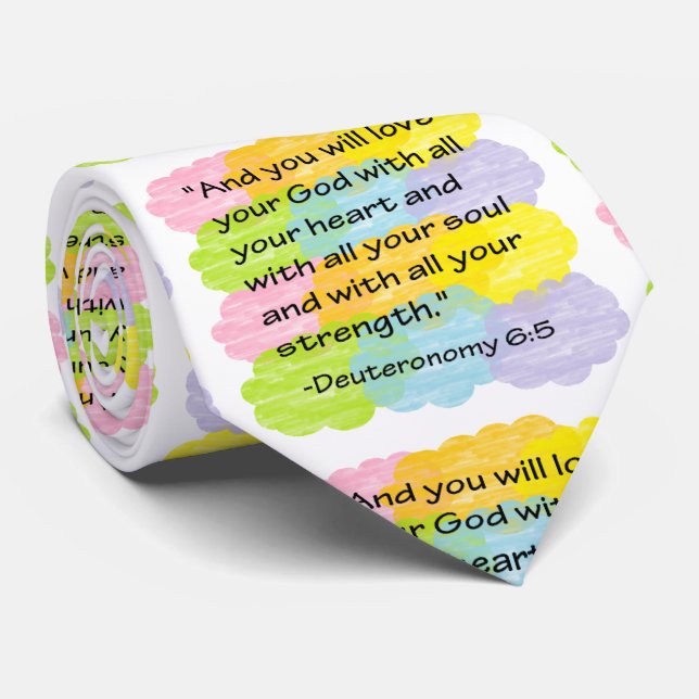 Bibelbibel Torah Neck Tie Krawatte (Gerollt)