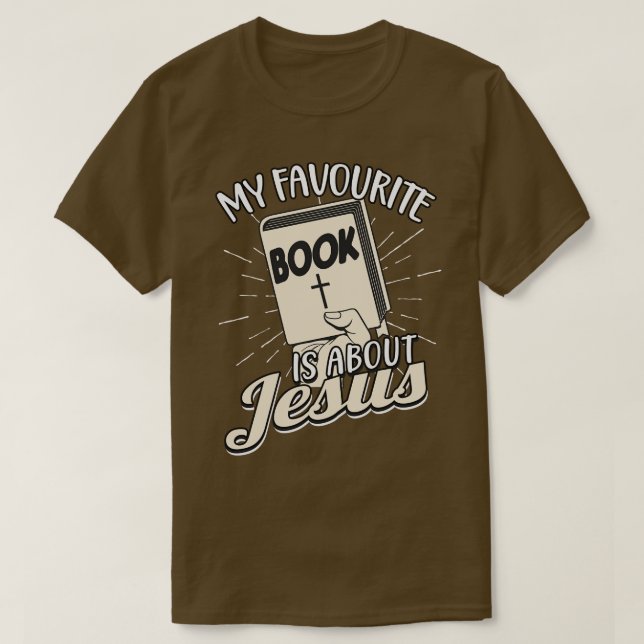 Bibelbuch Jesus T-Shirt (Design vorne)