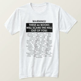 Bibelbuch Liste Scare Hell Out Funny Christlich T-Shirt
