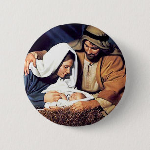 Bibelglauben Jesus Christus inspirierendes Gebet Button