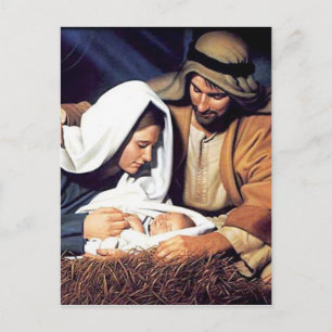 Bibelglauben Jesus Christus inspirierendes Gebet Postkarte