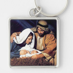 Bibelglauben Jesus Christus inspirierendes Gebet Schlüsselanhänger