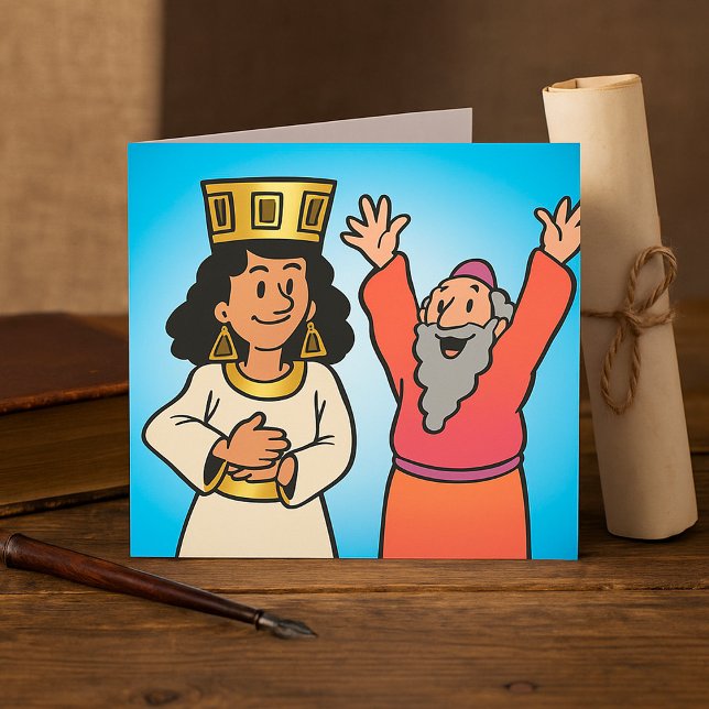 Bibelkönigin und Prophet Glaubensbekenntnisse Einladung (Von Creator hochgeladen)