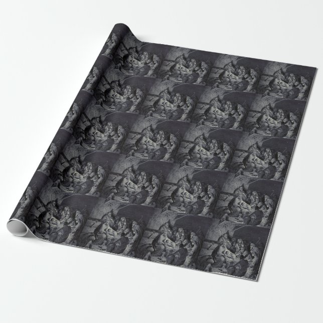 Bibelkrippe Geschenkpapier (Ungerollt)