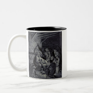 Bibelkrippe Zweifarbige Tasse
