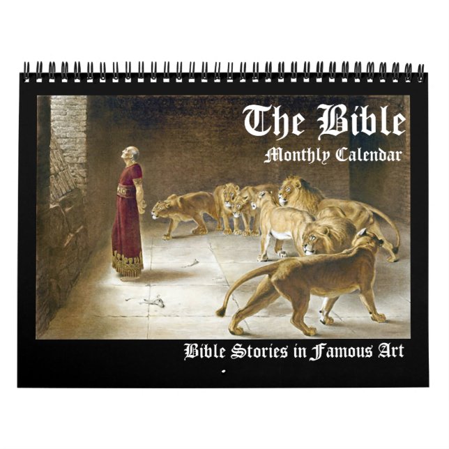Bibelkunst Monatswerk Kalender (Titelbild)