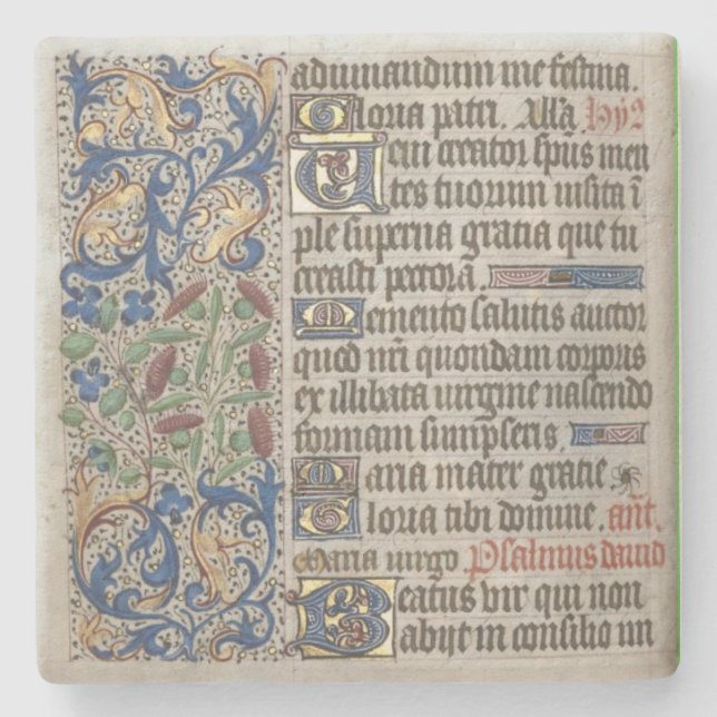 Bibelmanuskript-Kunst-Untersetzer Steinuntersetzer (Vorderseite)