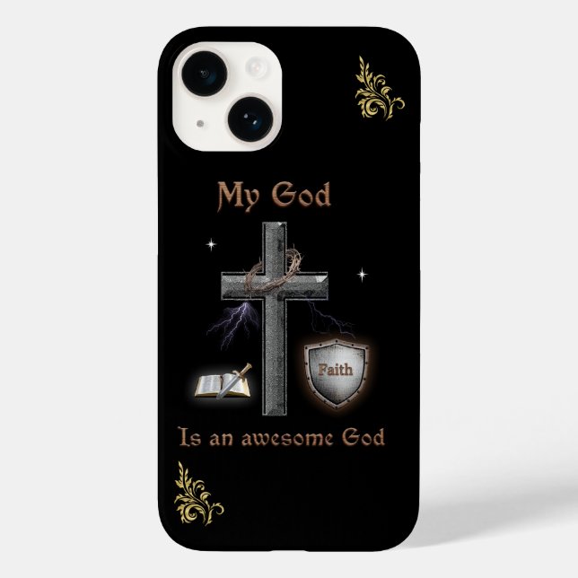Bibelschrift Case-Mate iPhone 14 Hülle (Rückseite)