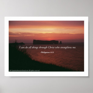 Bibelschrift Gebete Poster