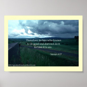 Bibelschrift Gebete Poster
