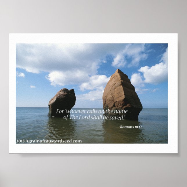 Bibelschrift Gebete Poster (Vorne)