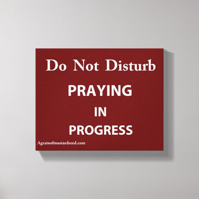 Bibelschrift Inspiration Leinwanddruck (Vorderseite)