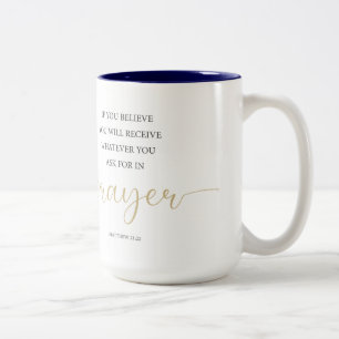 Bibelschrift Kaffeepause Tasse