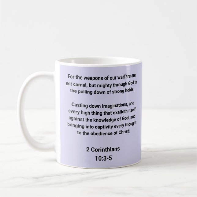 Bibelschrift Kaffeetasse (Links)