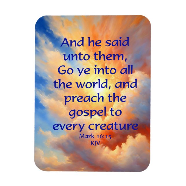 Bibelschrift Magnet (Vertikal)