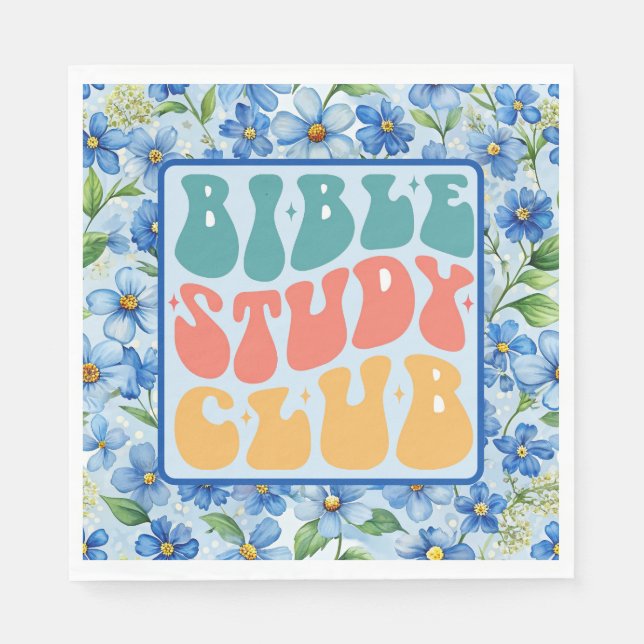 Bibelstudie Group Paper Napkin Serviette (Vorderseite)