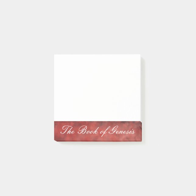 Bibelstudie nach Themenschwerpunkten Post-it Klebezettel (Vorderseite)