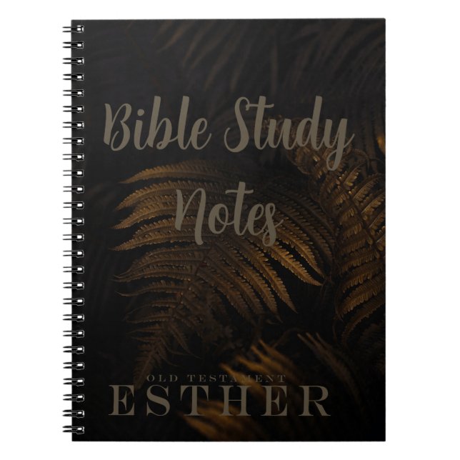 Bibelstudium-Esther Notizblock (Vorderseite)