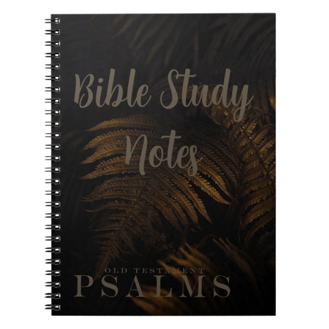 Bibelstudium-Psalmen Notizblock (Vorderseite)