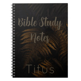 Bibelstudium-Titus Notizblock