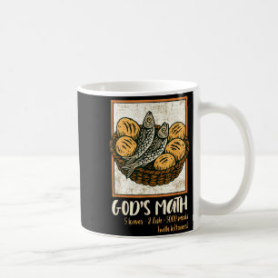 Bibelvers Christlich Jesus Fische & Brote Los Kaffeetasse