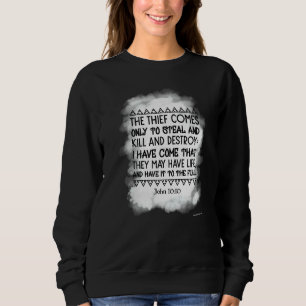 Bibelvers christliche Kirche Gott Jesus religiös G Sweatshirt
