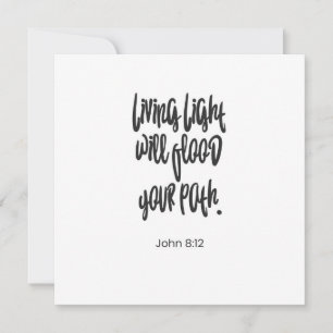 Bibelvers christlicher Motivations-Spruch Postkart Karte