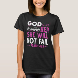 Bibelvers christliches Gebet Jesus Herr Heiland Go T-Shirt