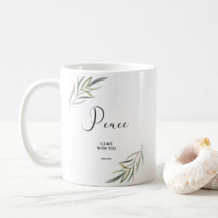 Bibelvers John verlässt die Schrift Kaffeetasse