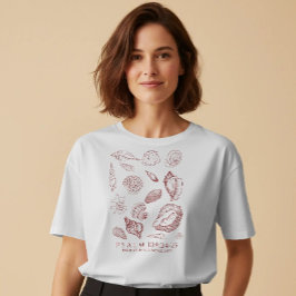 Bibelvers mit Muschel T-Shirt