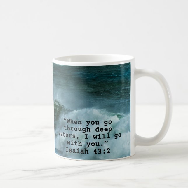 Bibelvers-Tasse Kaffeetasse (Rechts)