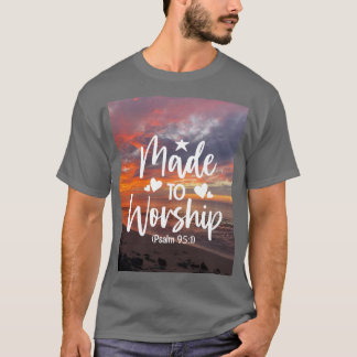 Bibelvers zum Gottesdienst T-Shirt
