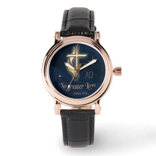 Bibelverse Armbanduhr (Vorderseite)