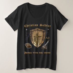 Bibelverse Christlich Große Größe T-Shirt