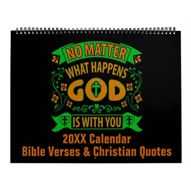 Bibelverse Christliche Zitate und Redewendungen 12 Kalender (Titelbild)
