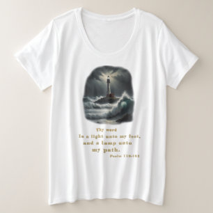 Bibelverse Große Größe T-Shirt