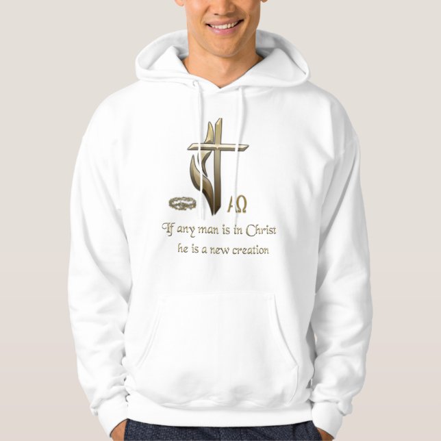 Bibelverse Hoodie (Vorderseite)