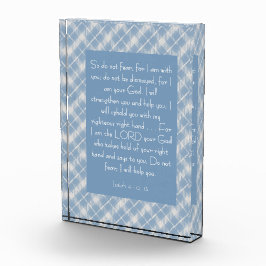 Bibelverse Isaiah 41:10, 13 Fotoblock