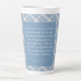 Bibelverse Isaiah 41:10, 13 Milchtasse