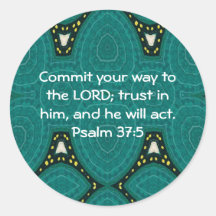 Bibelverse Motivierend Schriften Psalm 37:5