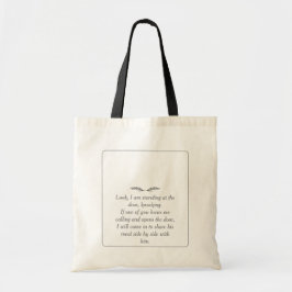 Bibelverse Offenbarung 3:20 Tote Bag-n1 Tragetasche