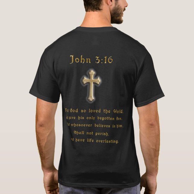 Bibelverse T-Shirt (Rückseite)