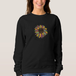 Bibelverse über Sonnenblumen Sweatshirt