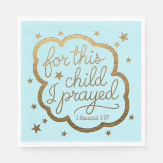 Bibelverse von 1 Samuel 1:27 Serviette