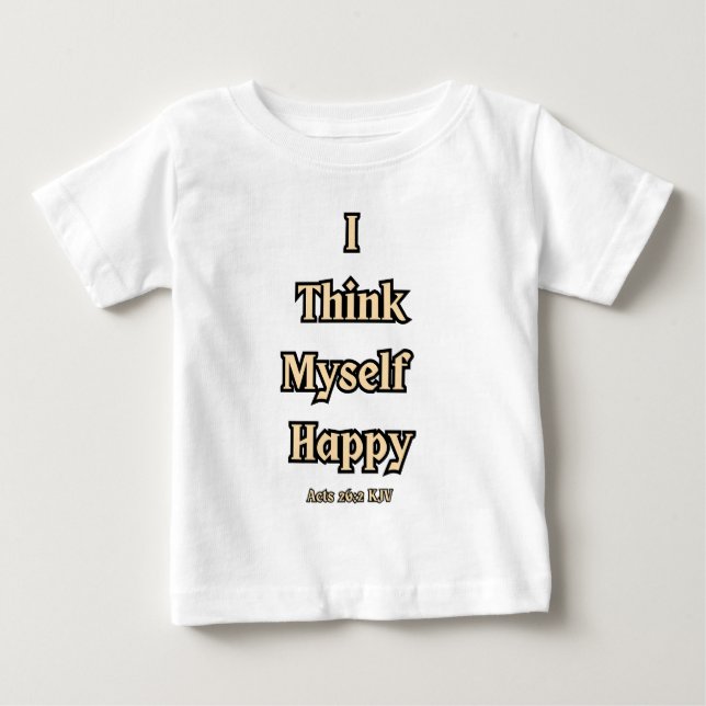 Bibelverse-Zitat 26:2 KJV Baby T-shirt (Vorderseite)