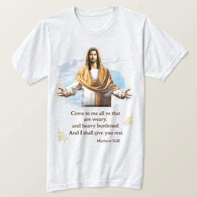 Bibelversen T-Shirt (Design vorne)