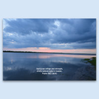 Bibelversenposter der Schrift - 36 x 24 Christlich