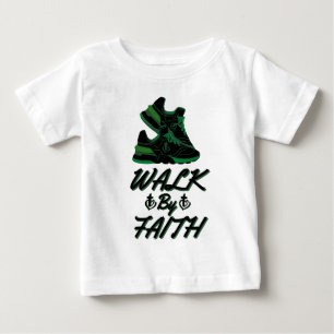 Bibelzitat des Glaubens Baby T-shirt